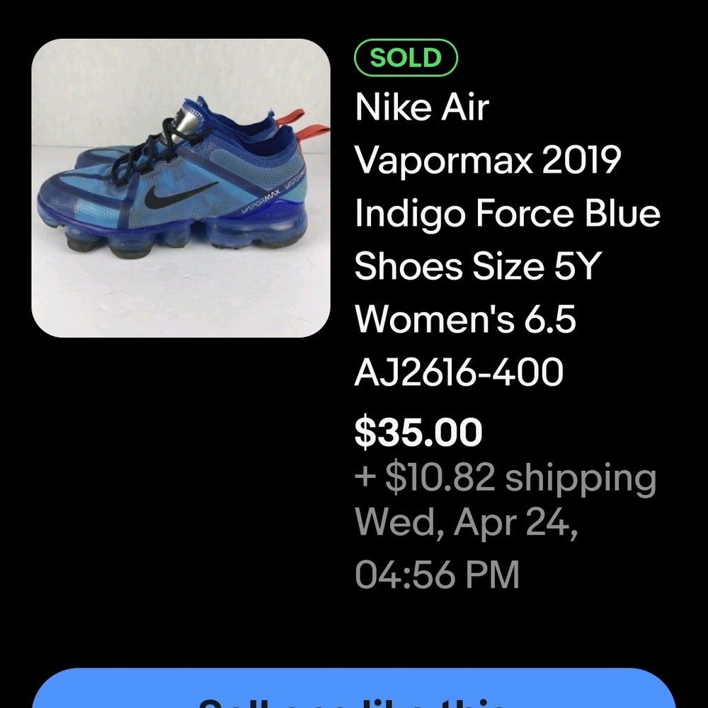 Nike Air Vapormax 2019 Varsity Red Athletic Shoes